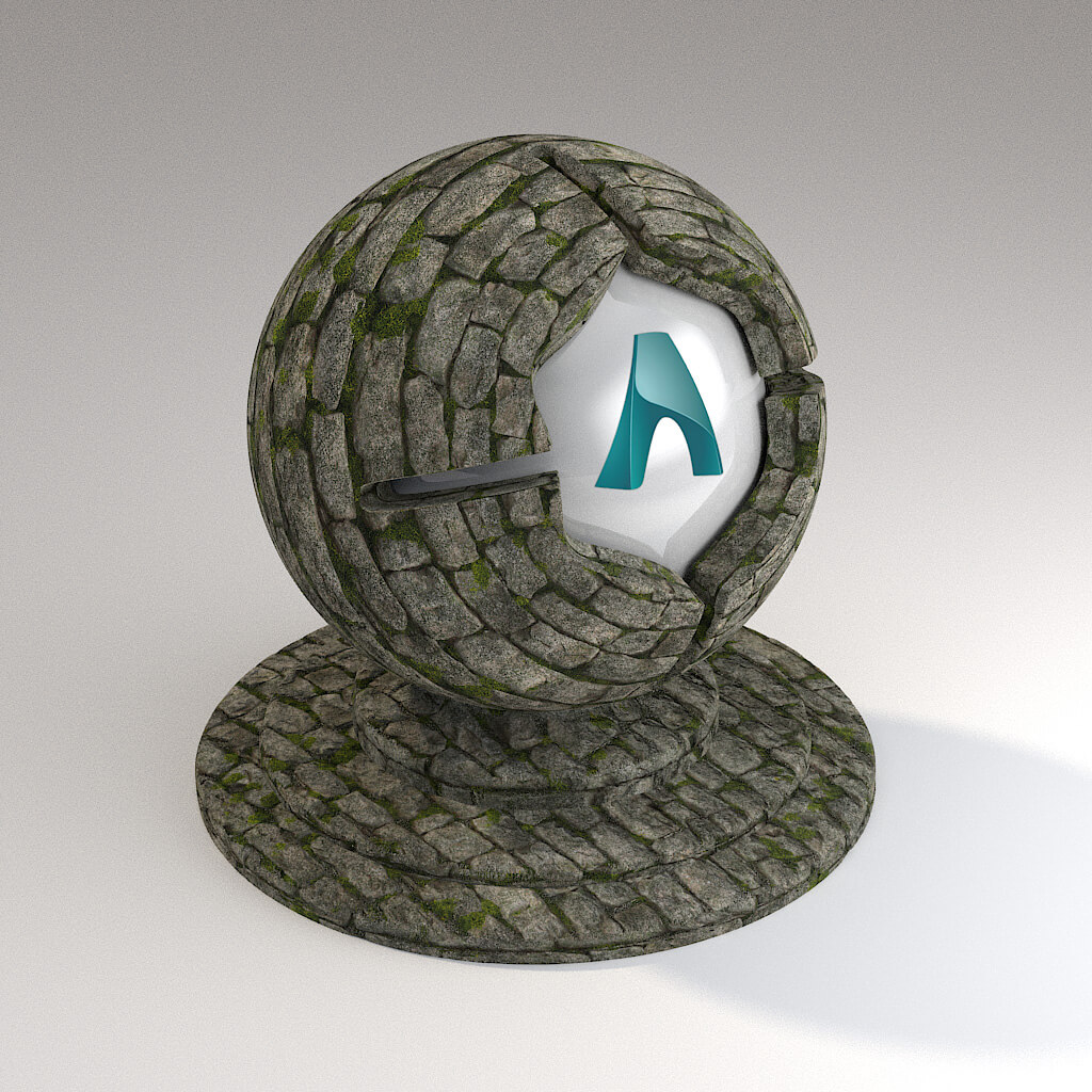 Cinema 4D Arnold Material Pack Stones Rock Stonewall Tiles