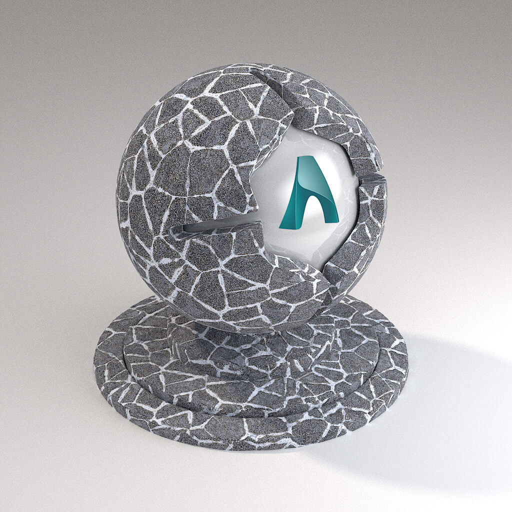 Cinema 4D Arnold Material Pack Stones Rock Stonewall Tiles