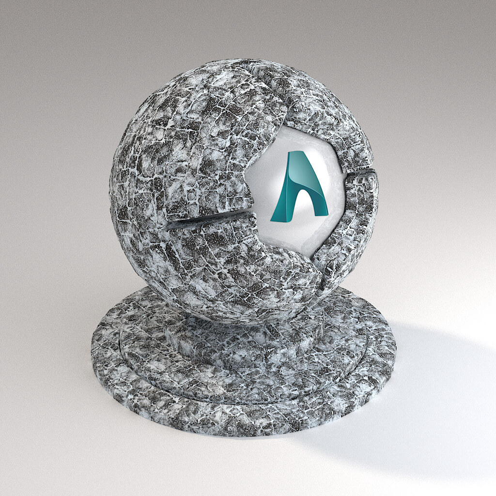 Cinema 4D Arnold Material Pack Stones Rock Stonewall Tiles