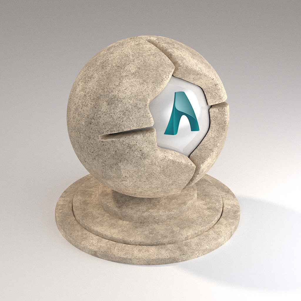Cinema 4D Arnold Material Pack Stones Rock Limestone Tiles