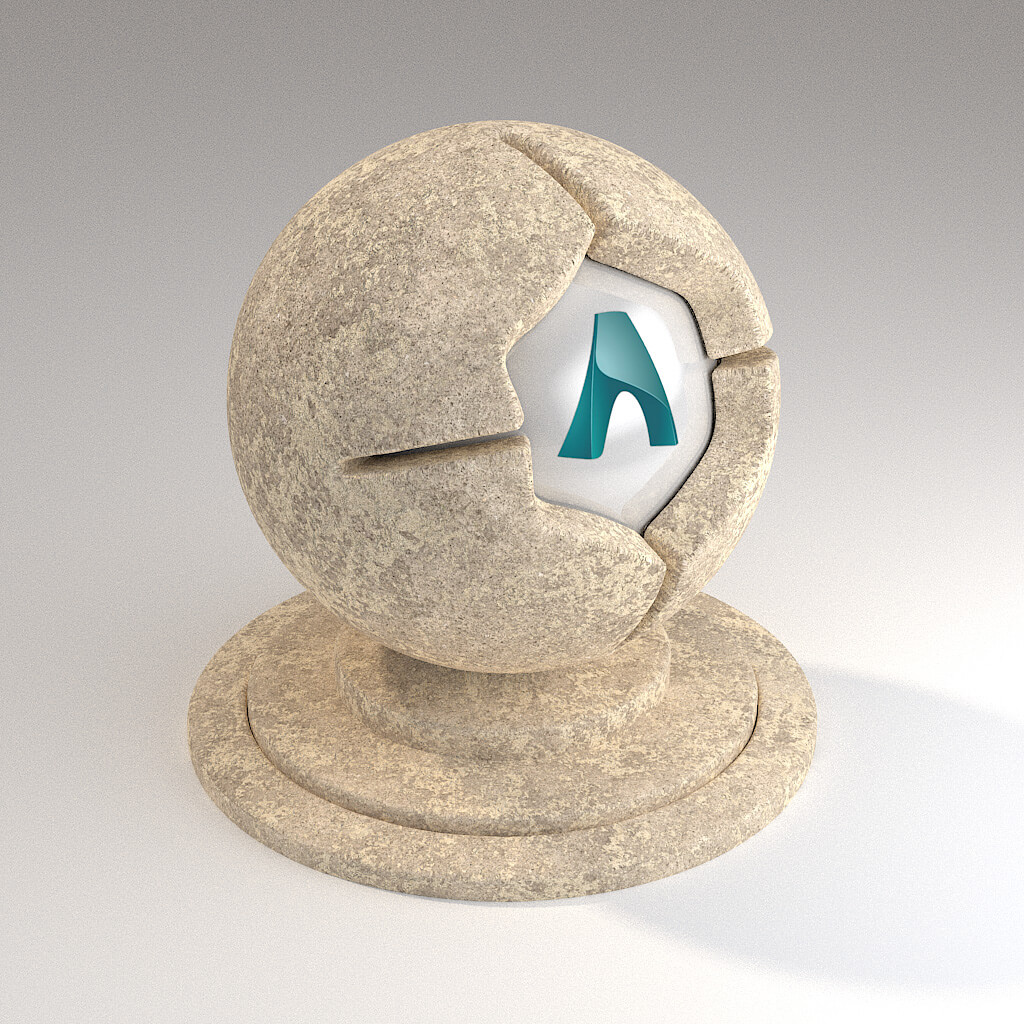 Cinema 4D Arnold Material Pack Stones Rock Limestone Tiles