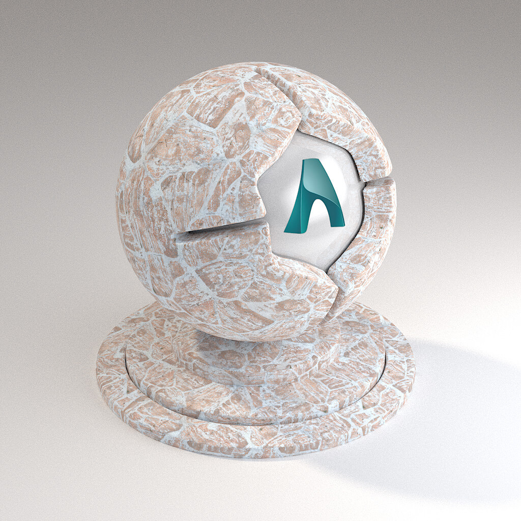 Cinema 4D Arnold Material Pack Stones Rock Sandstone Pavement Tiles