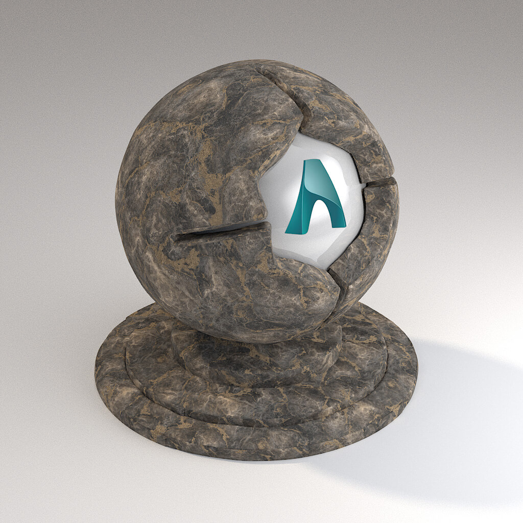 Cinema 4D Arnold Material Pack Stones Rock Sandstone Cliff Tiles