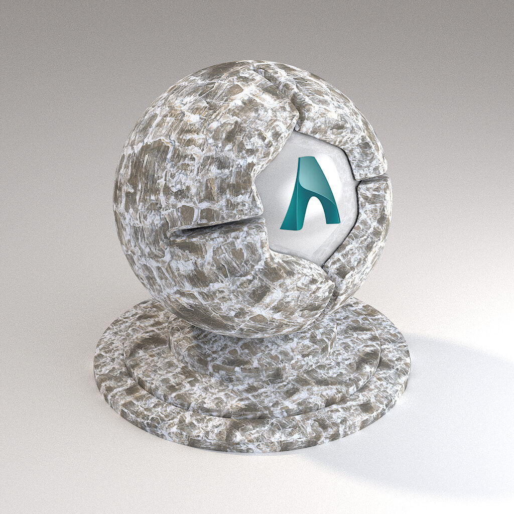 Cinema 4D Arnold Material Pack Stones Rock Sandstone Cliff Tiles