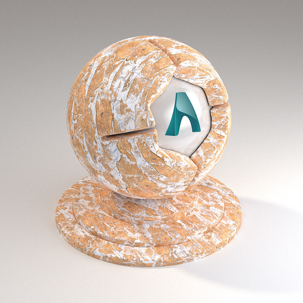 Cinema 4D Arnold Material Pack Stones Rock Sandstone Cliff Tiles