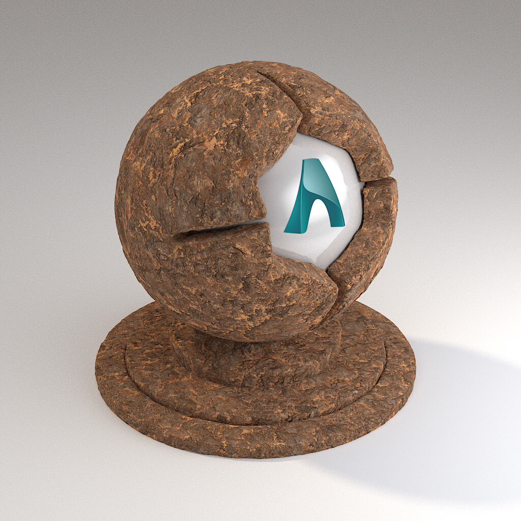 Cinema 4D Arnold Material Pack Stones Rock Sandstone Cliff Tiles