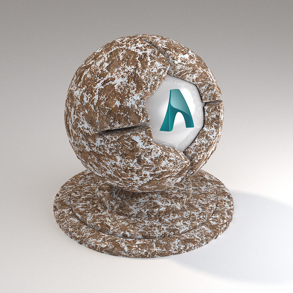 Cinema 4D Arnold Material Pack Stones Rock Sandstone Cliff Tiles