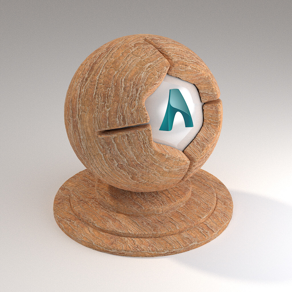 Cinema 4D Arnold Material Pack Stones Rock Sandstone Cliff Tiles