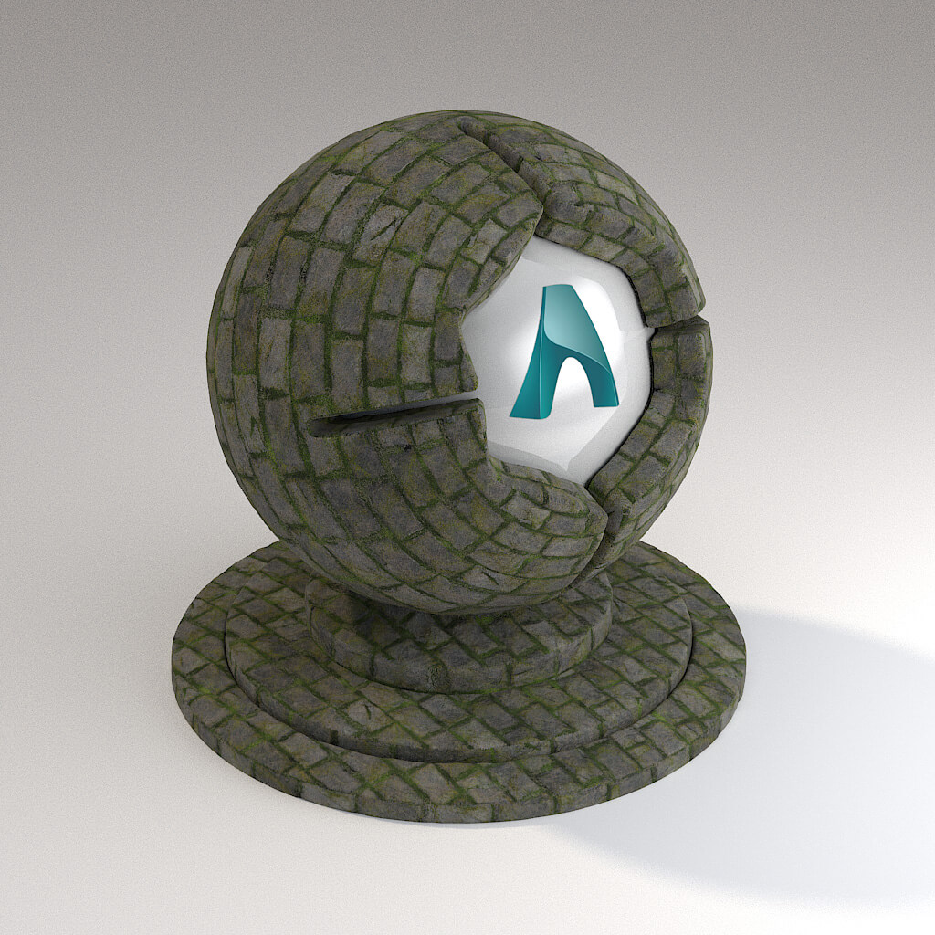 Cinema 4D Arnold Material Pack Stones Rock Stonewall Tiles
