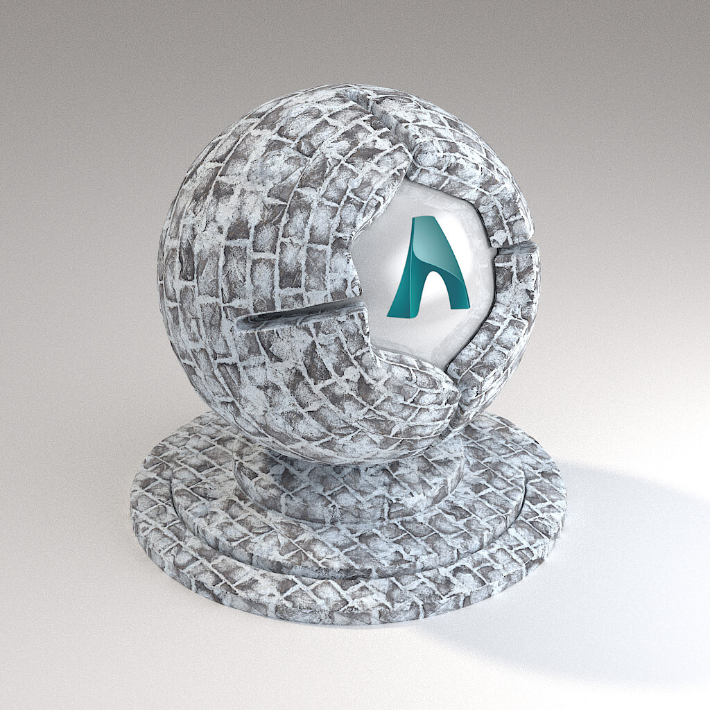 Cinema 4D Arnold Material Pack Stones Rock Stonewall Tiles