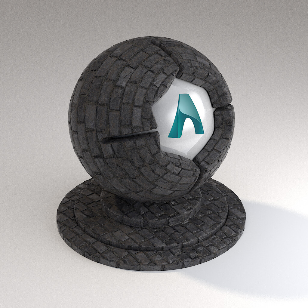 Cinema 4D Arnold Material Pack Stones Rock Stonewall Tiles