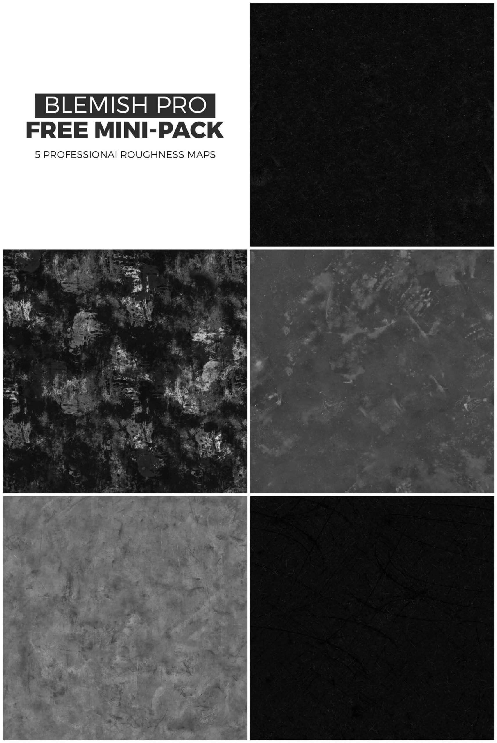 Free Blemish Pro Roughness Maps Pack