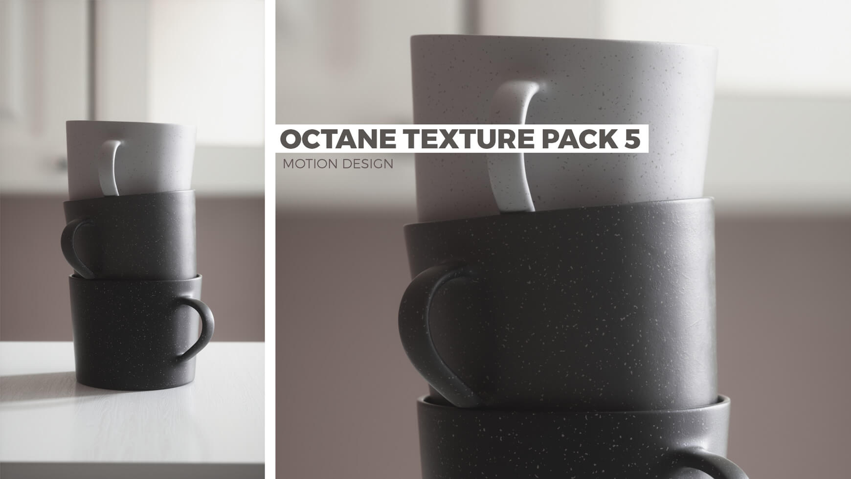 Cinema 4D Octane Texture Pack 5 Motion Design Materials