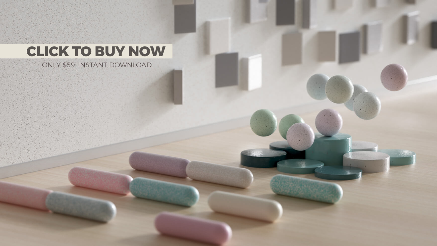 Cinema 4D Octane Texture Pack 5 Motion Design Materials