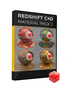Redshift RS Cinema 4D C4D Material Pack 2