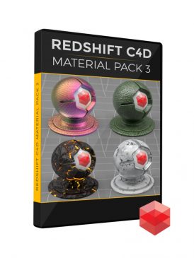 Redshift RS Cinema 4D C4D Material Pack 3