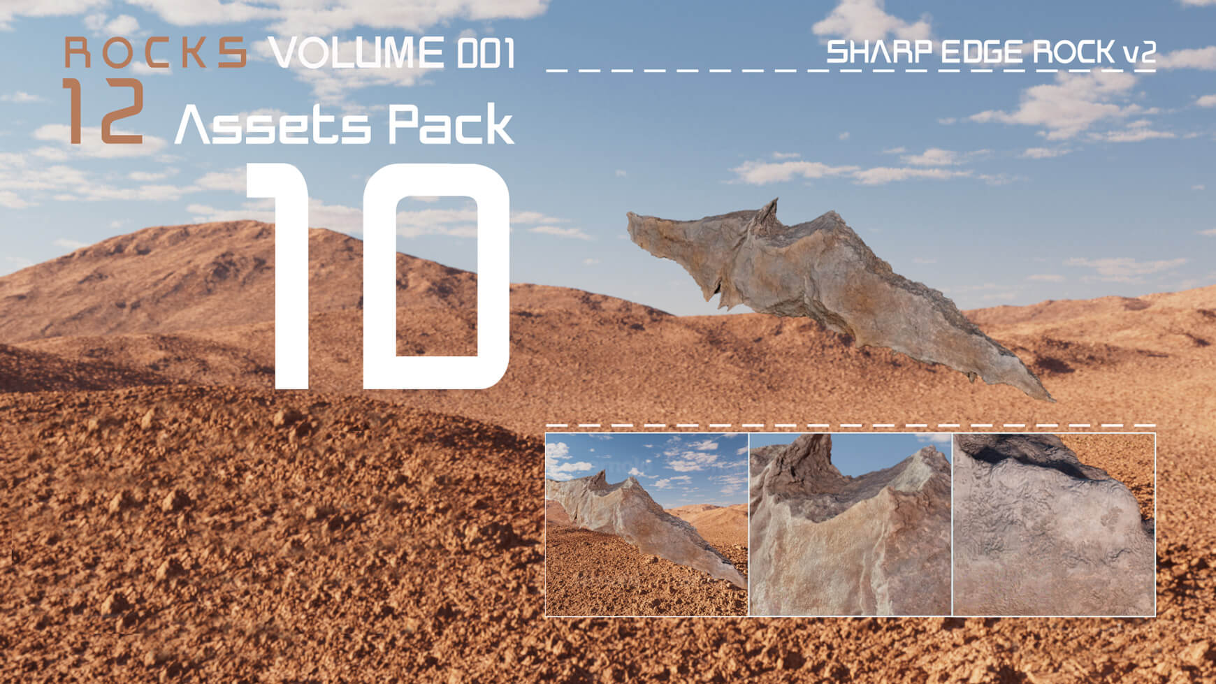 Sharp Rock 4 | 3D model