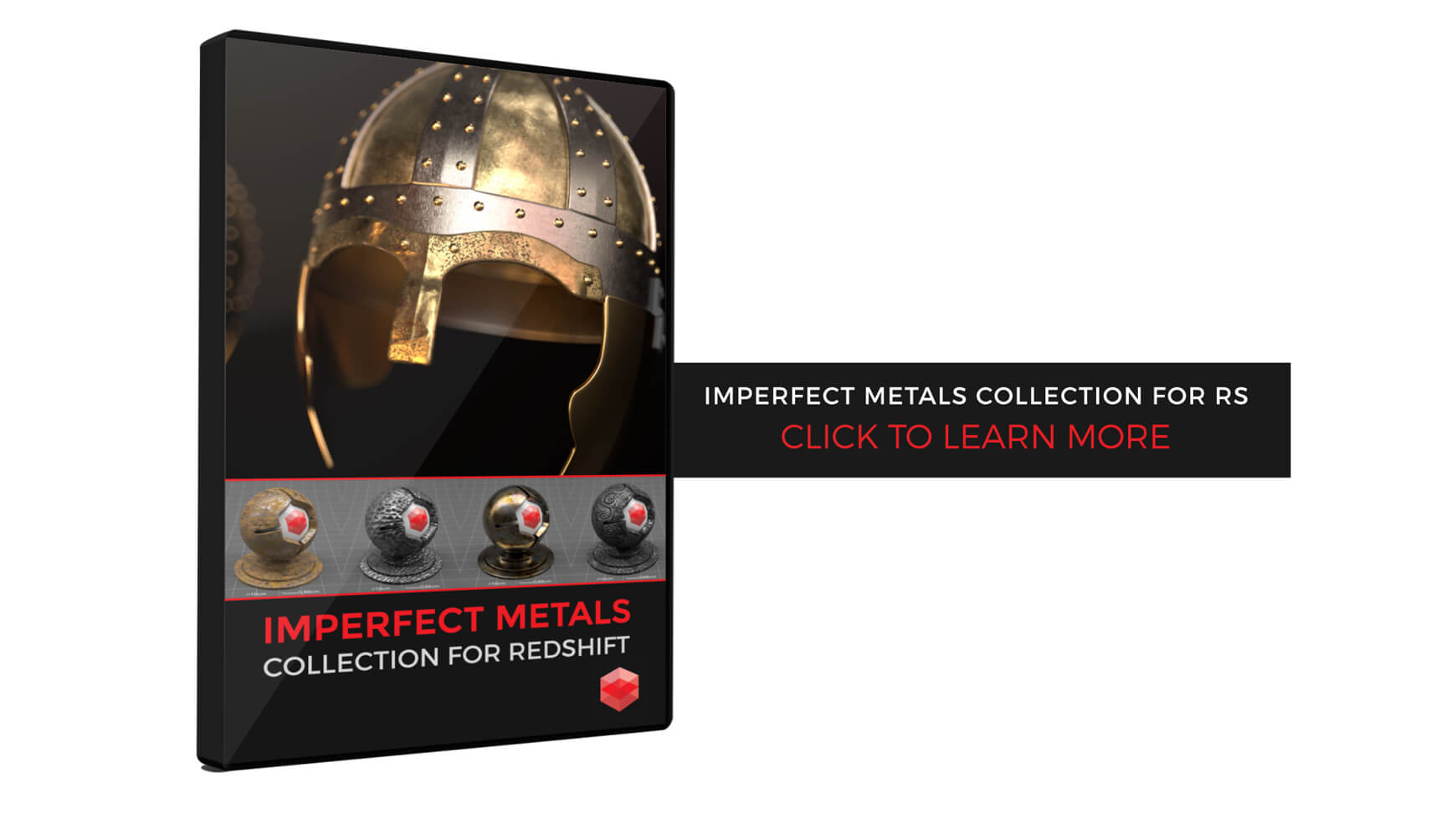 Imperfect Metals Collection for Redshift RS Maxon Cinema 4D