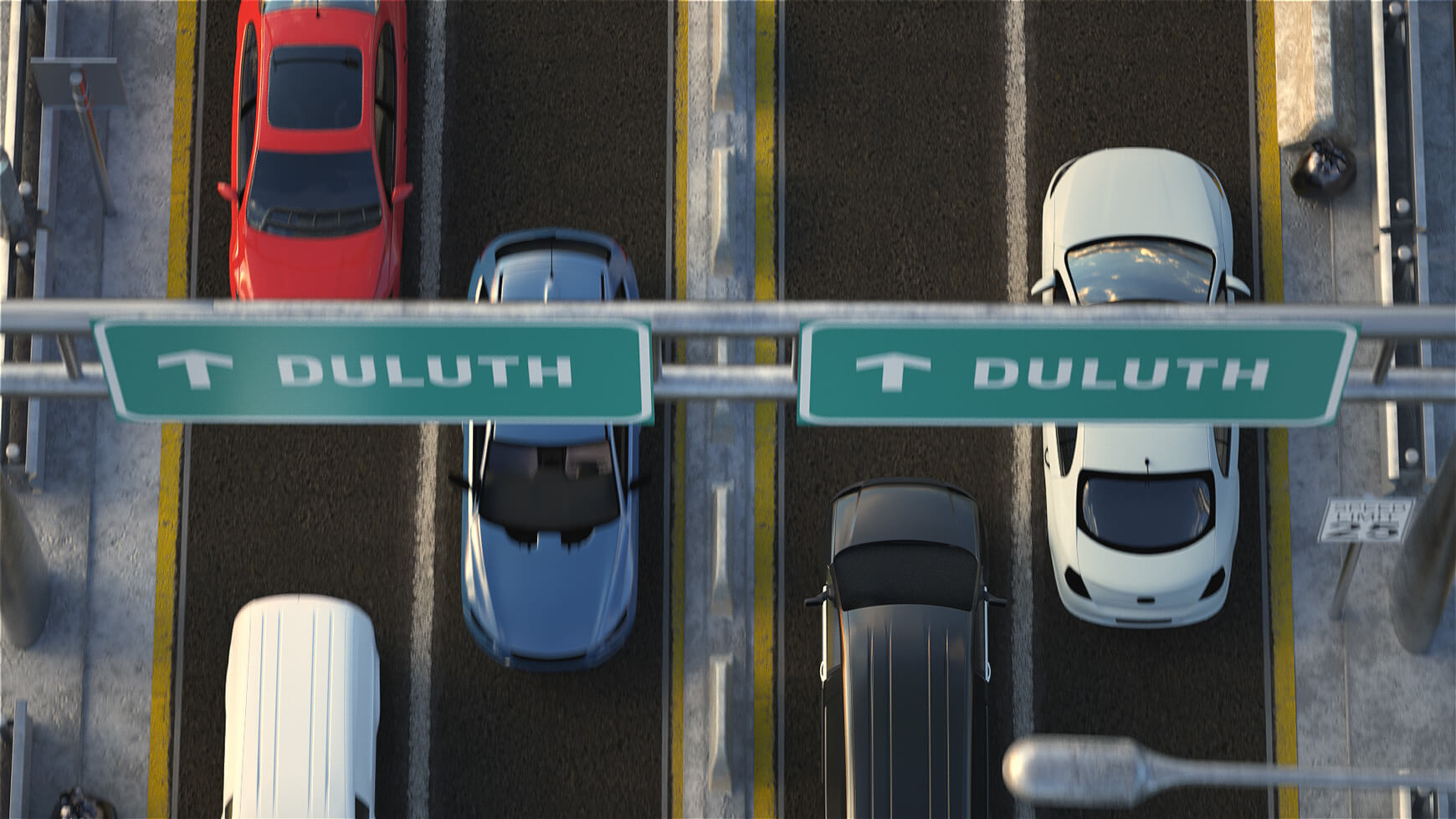 Cinema 4D 3D Streets Roads Textures Materials Models