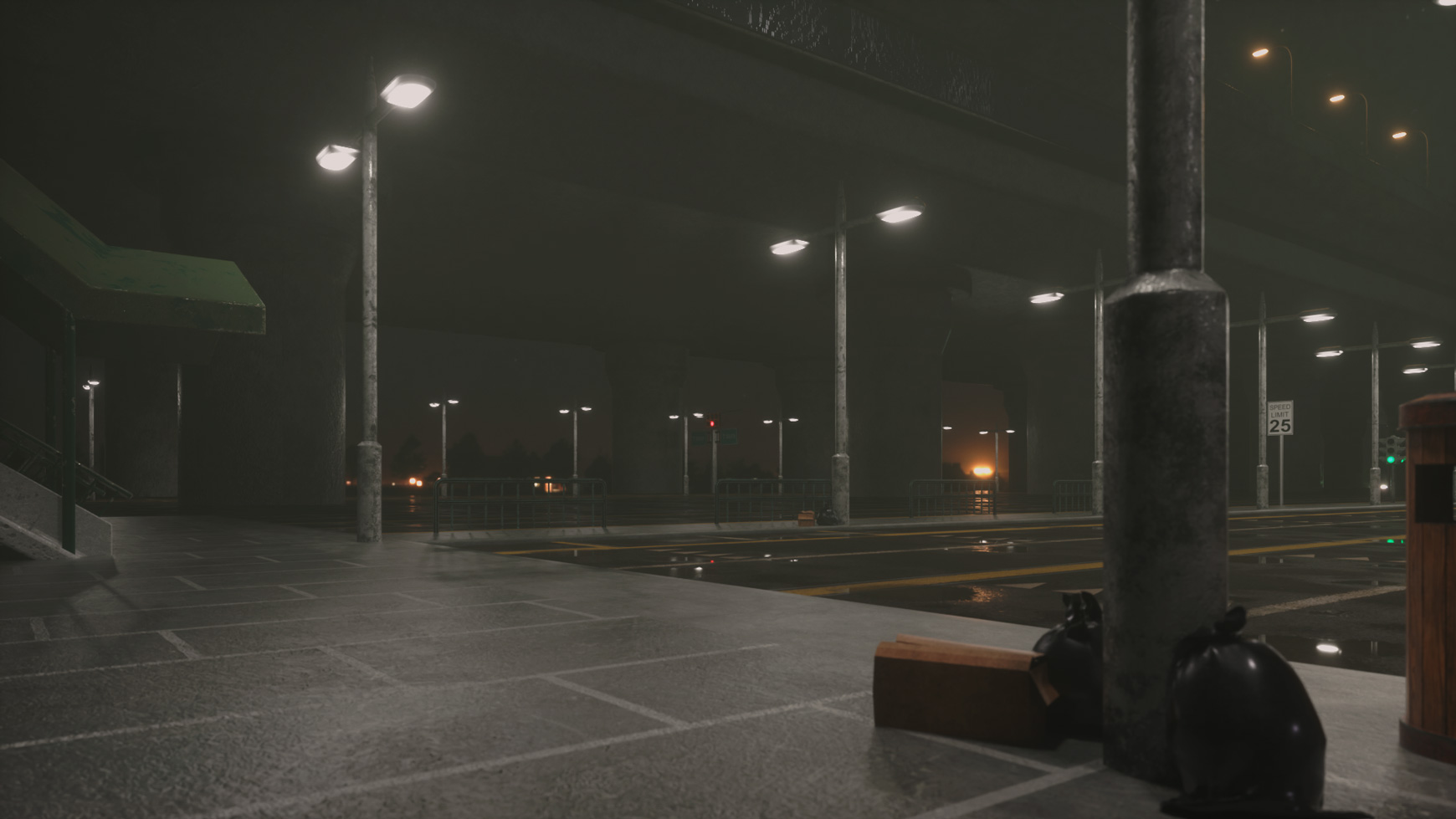 Cinema 4D 3D Streets Roads Textures Materials Models