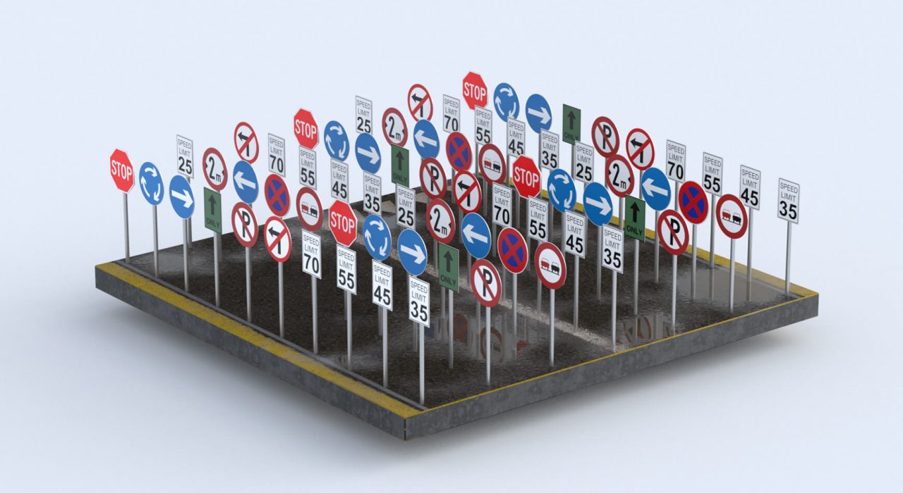 Cinema 4D 3D Streets Roads Textures Materials Models