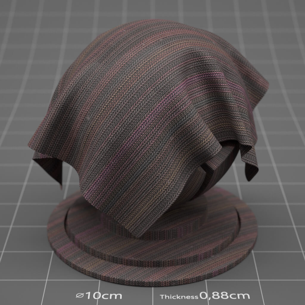 Redshift RS Cinema 4D Texture Material Fabric