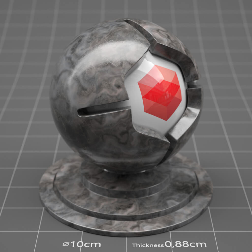 Redshift RS Cinema 4D Texture Marble Granite