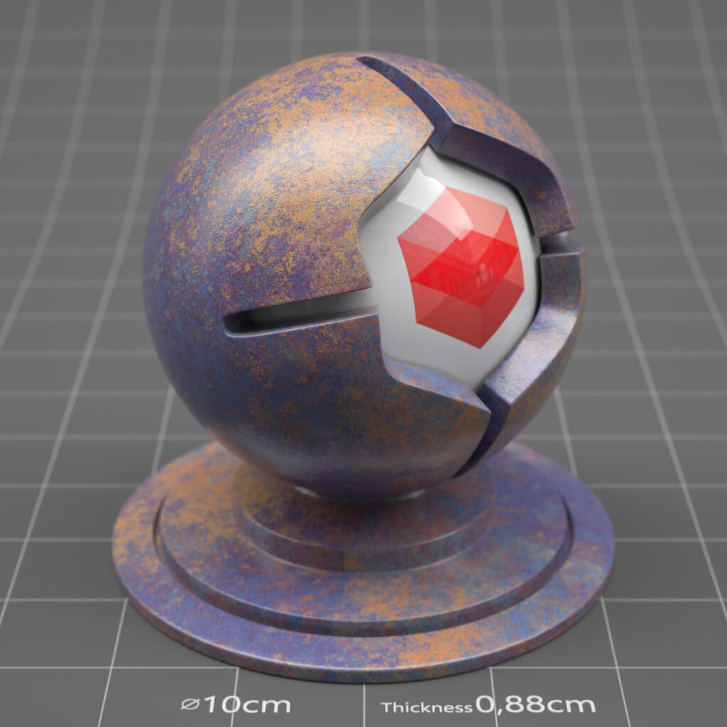 Redshift RS Cinema 4D Texture Material Ceramic