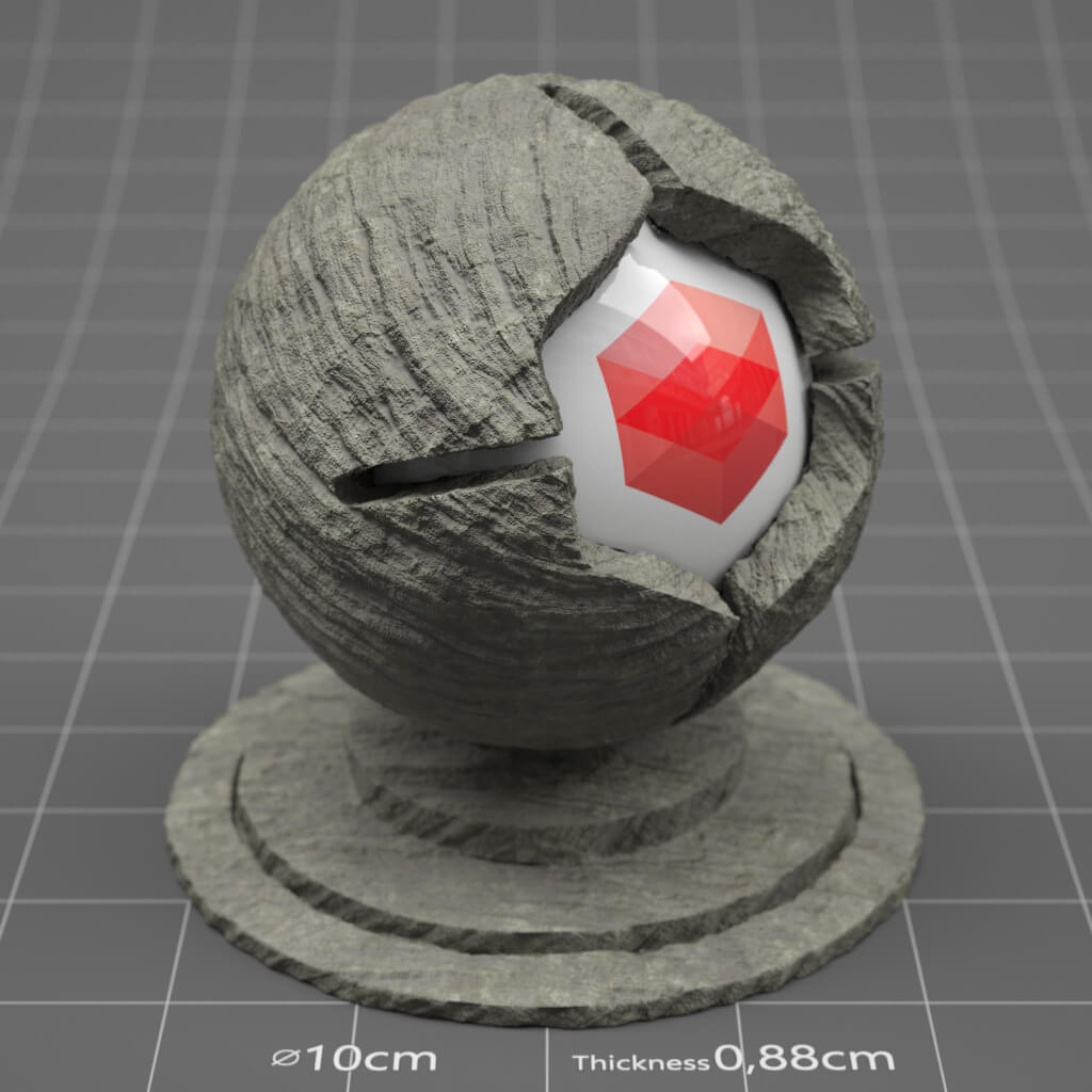 Redshift RS Cinema 4D Texture Stone