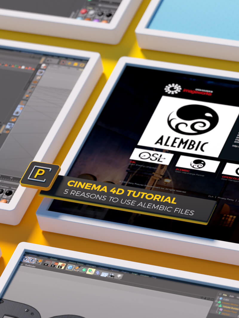 Cinema 4D Tutorial 5 Reasons to use Alembic Files in C4D