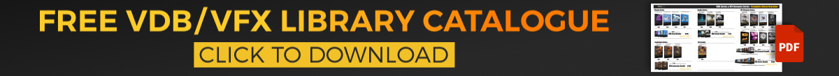 Free VDB VFX Elements Catalogue Banner