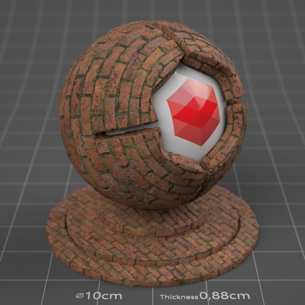 01_RS_Brick_01_Wall_Mossy_Cinema-4D-Redshift-Material