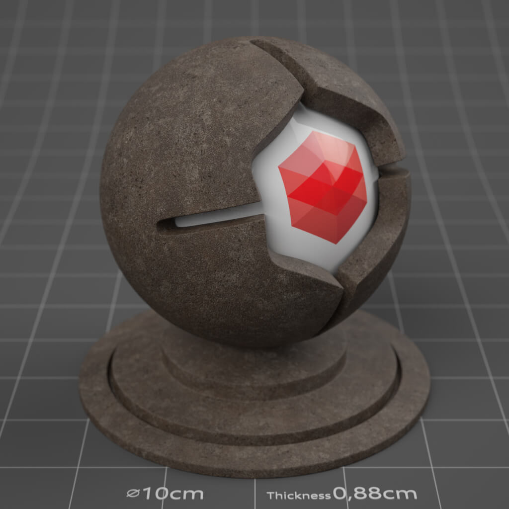 06_RS_Brick_02_Basic_Dirty_Cinema-4D-Redshift-Material