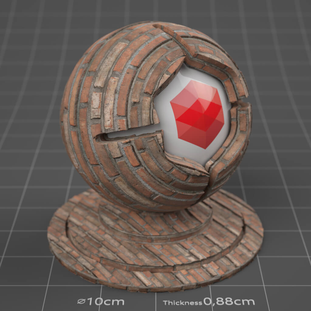 24_RS_Brick_24_Wall_Dirty_Cinema-4D-Redshift-Material
