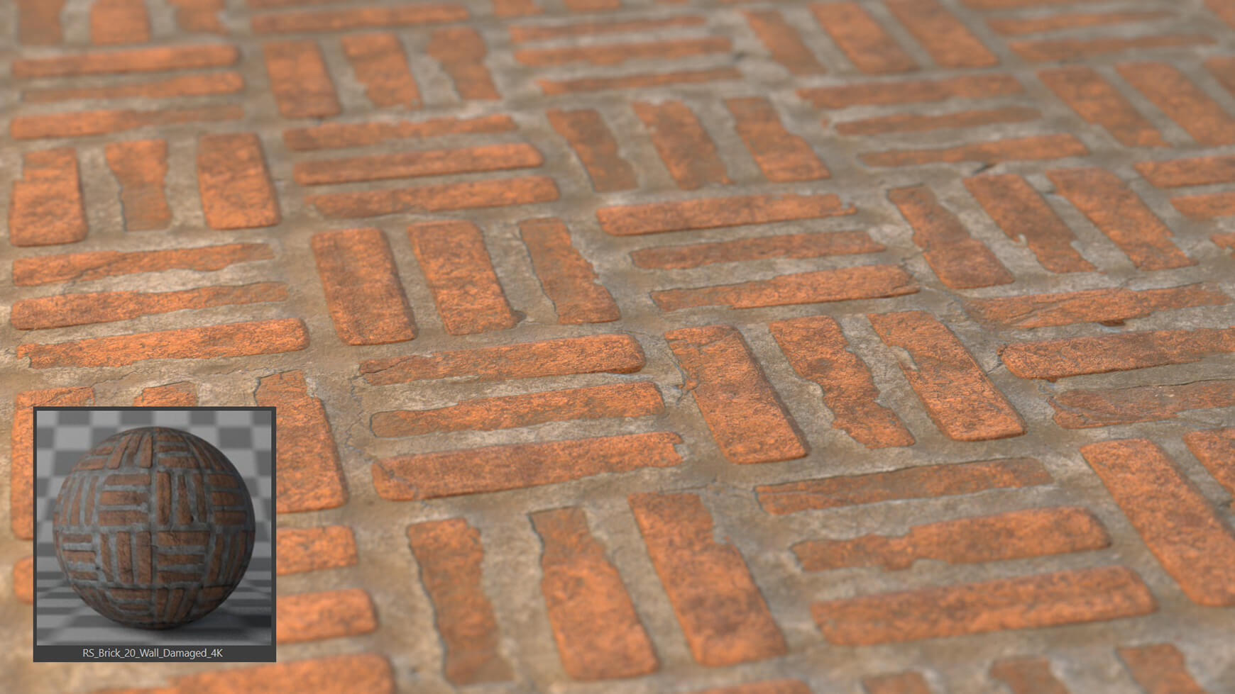 Cinema 4D Redshift RS C4D Material Pack Brick