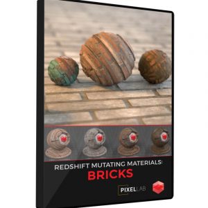 Cinema 4D Redshift RS C4D Material Pack Brick
