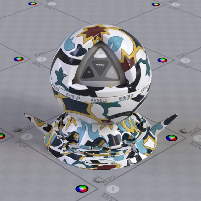 Free Cinema 4D Arnold Material Shader Texture Pack C4D