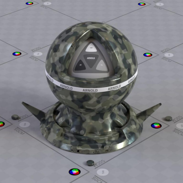 Free Cinema 4D Arnold Material Shader Texture Pack C4D