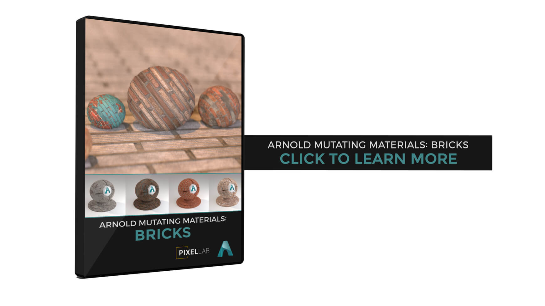 Arnold Mutating Materials Bricks