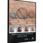 Arnold Mutating Materials Texture Pack Cinema 4D C4D Bricks