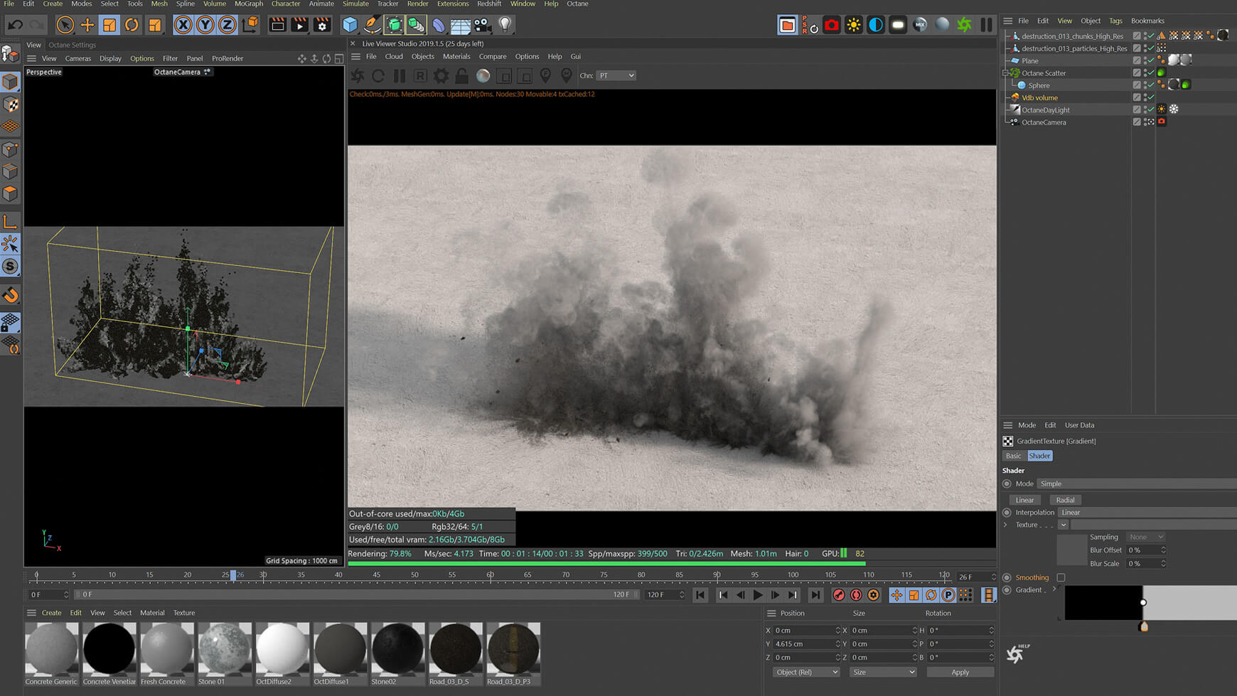 VFX Elements Destruction Debris Volume 1