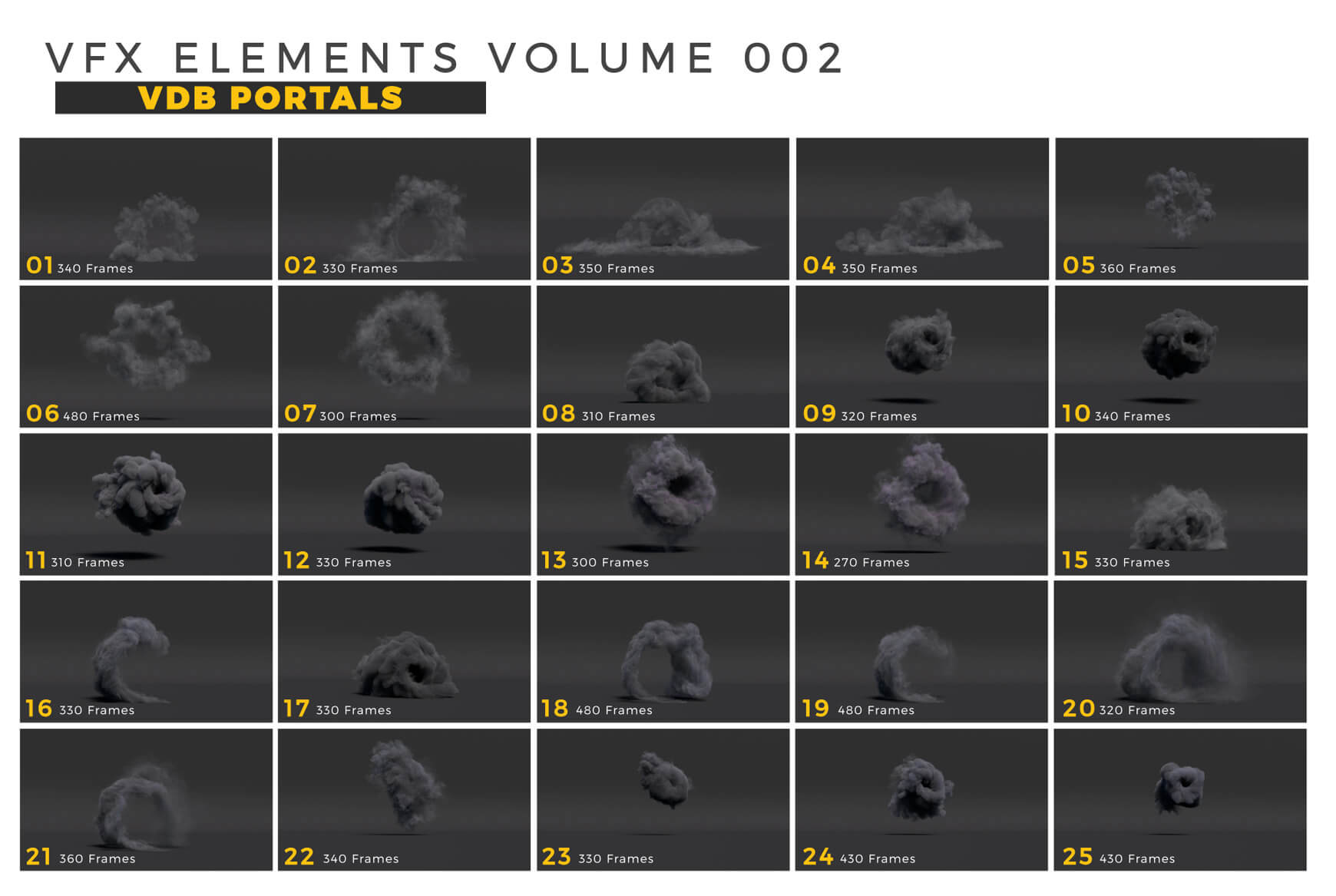 VFX Elements V2 VDB Portals