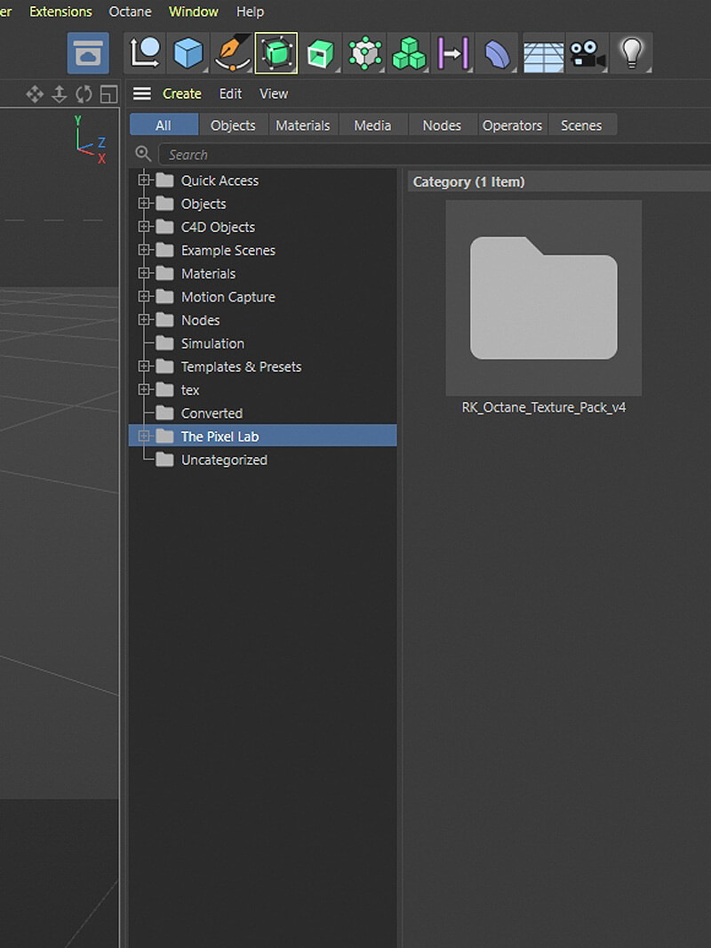 Cinema 4D S24 Tutorial Convert .lib4d to Asset Browser