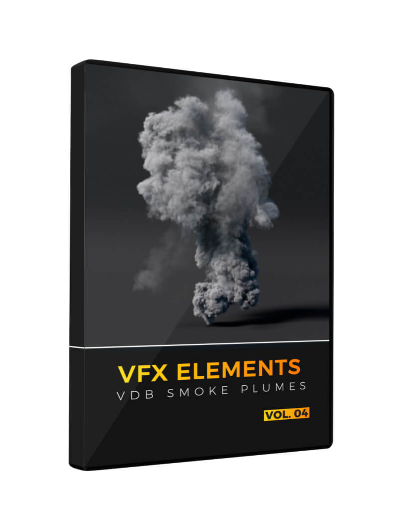 VFX Elements Volume 04 VDB Smoke Plumes
