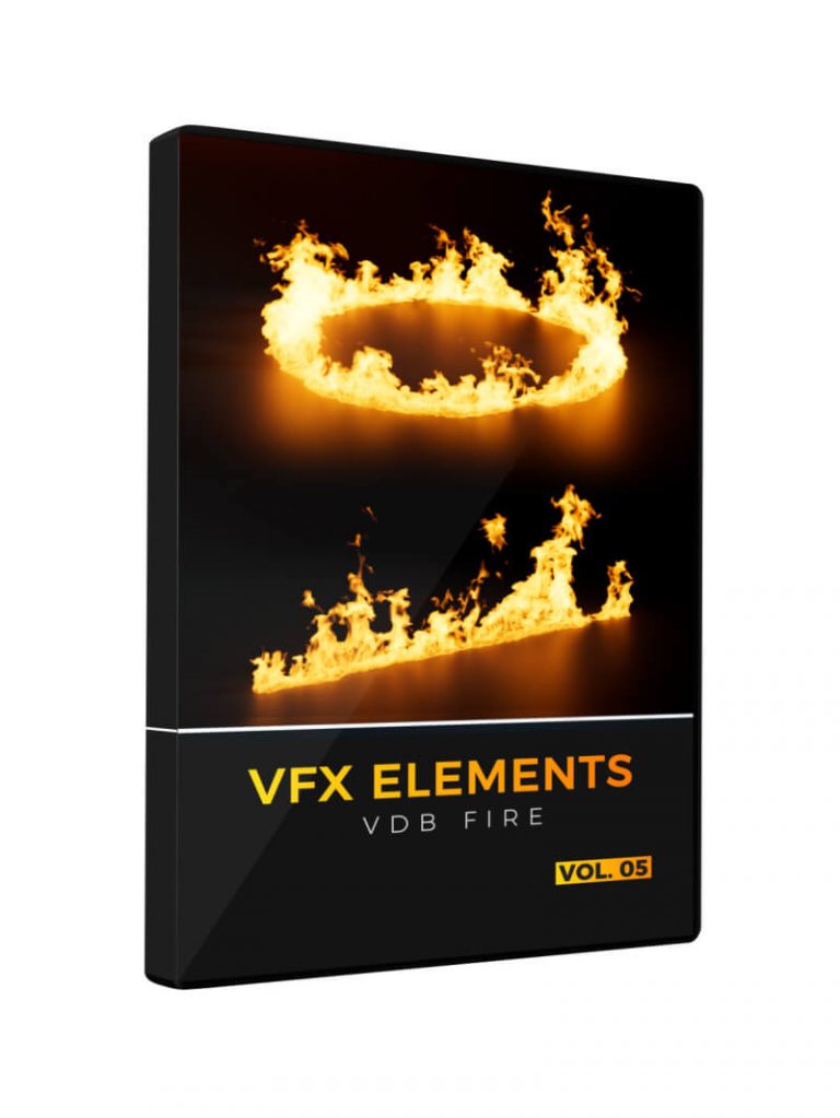 VDB Fire Pack VFX Elements