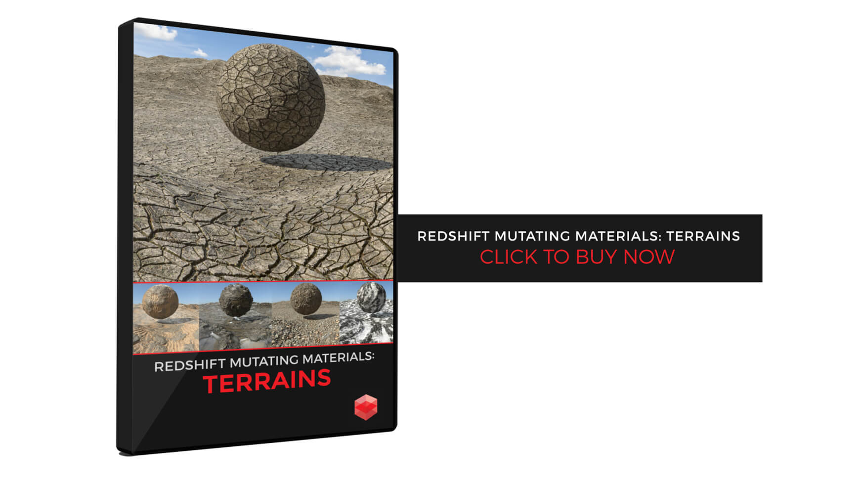 Redshift Material Pack RS Cinema 4D C4D Terrains Textures