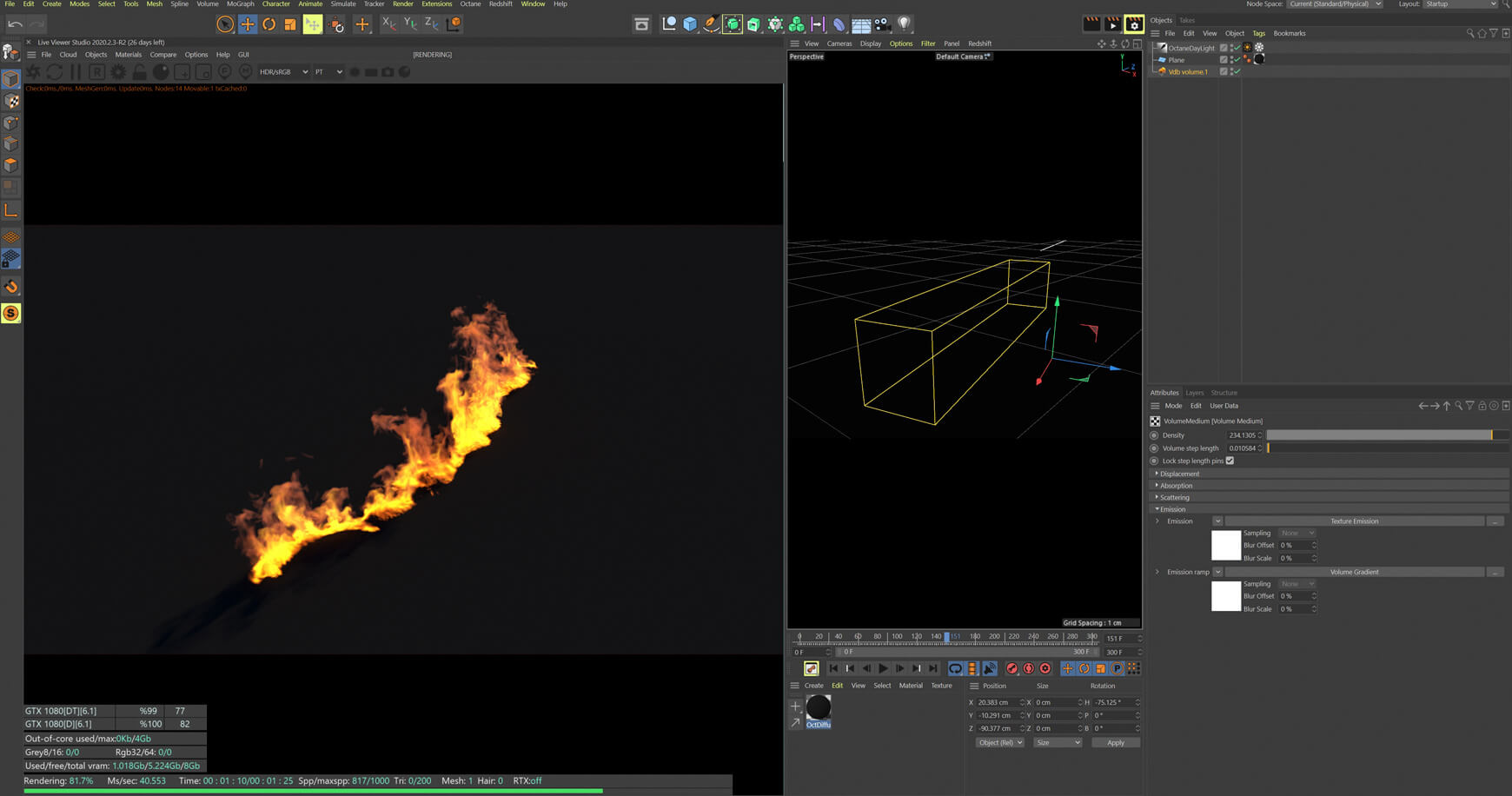 VDB Fire Pack VFX Elements