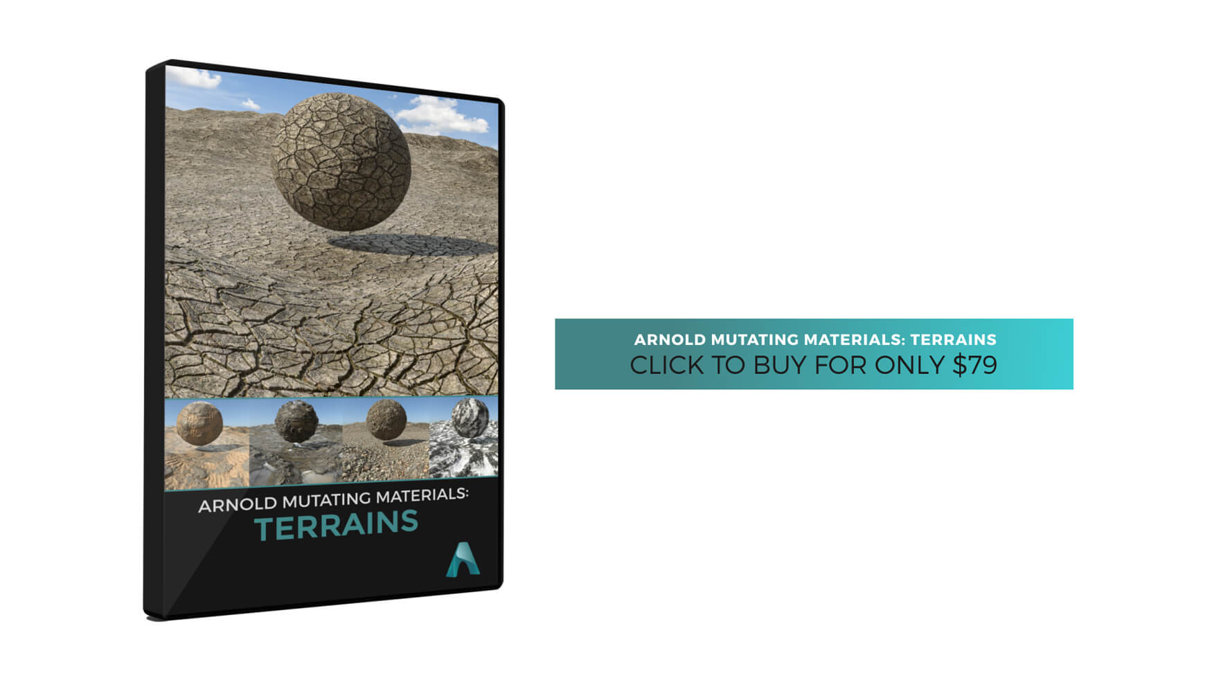 Arnold Material Pack Cinema 4D C4D Terrains Textures