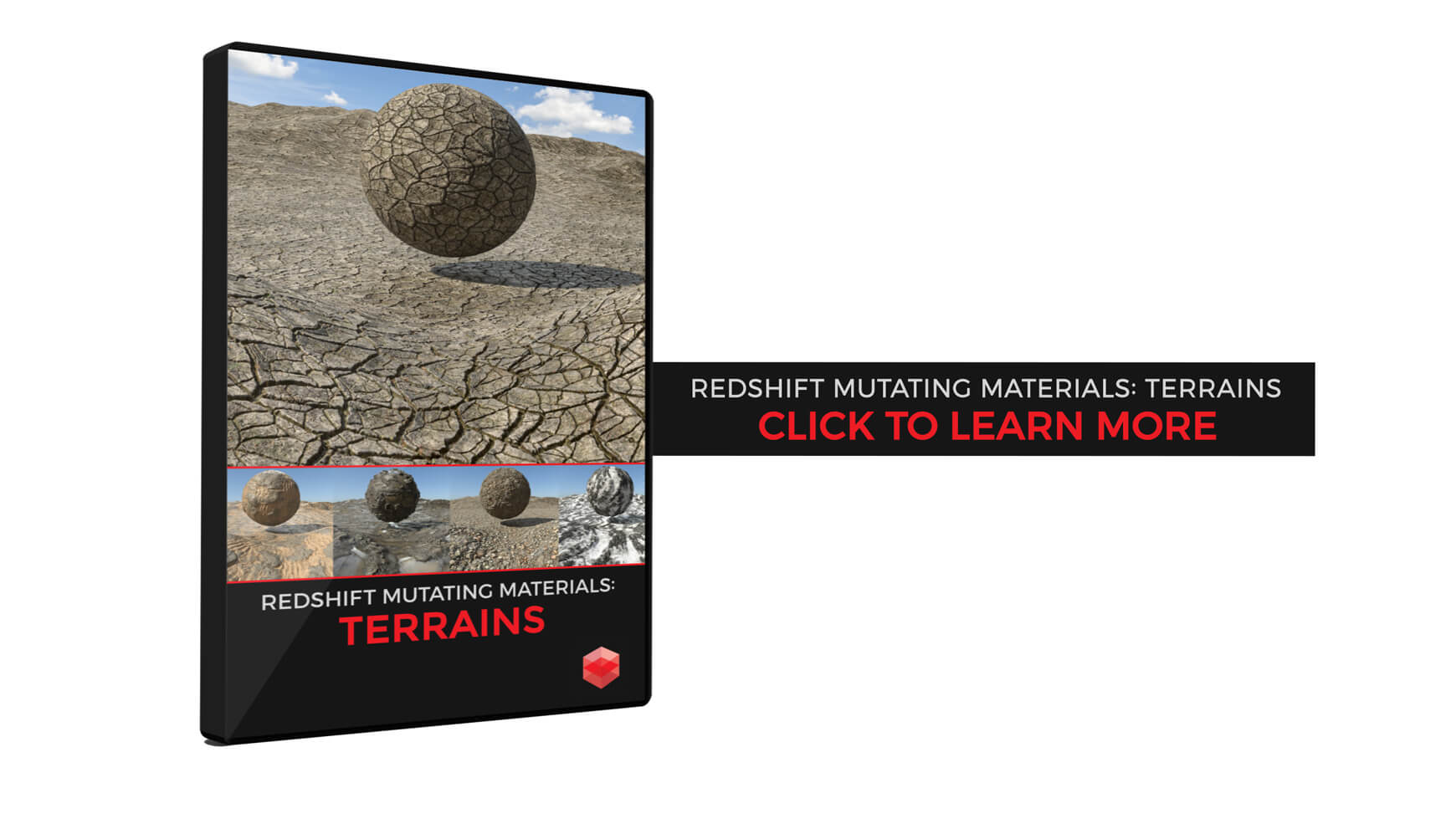 Redshift Material Pack RS Cinema 4D C4D Terrains Textures