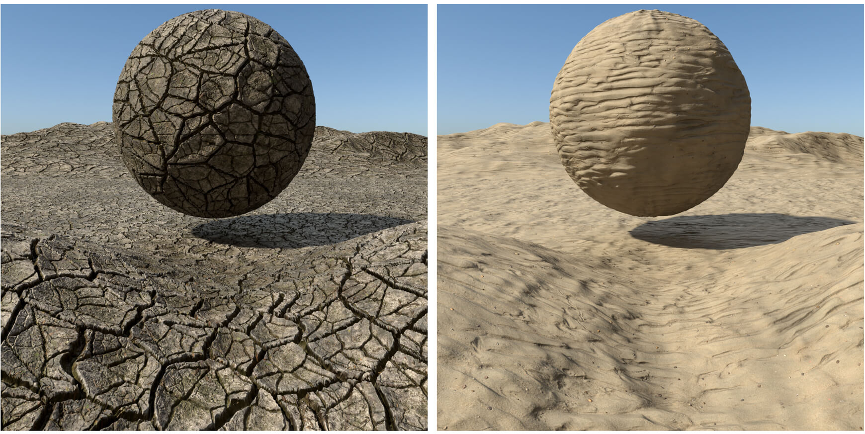 Redshift Material Pack RS Cinema 4D C4D Terrains Textures